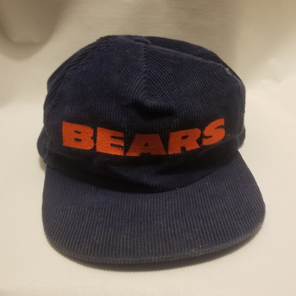 Final price: 90s Chicago Bears blue corduroy hat - Picture 2 of 6